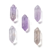 Natural Amethyst Double Terminated Pointed Beads G-G012-28-1