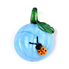 Handmade Lampwork Pendants LAMP-N034-02D-1