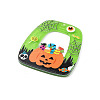 Halloween Printed Acrylic Pendants OACR-R255-02-4