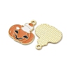Halloween Alloy Enamel Pendants LS-STAS-I354-01G-B01-2