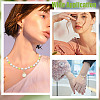 30Pcs Glass Pendants PALLOY-DR00005-5