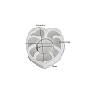 DIY Leaf Shape Food Grade Silicone Candle Holder Molds DIY-F160-07-1