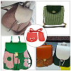 Handmade PU Leather Crochet Shoulder Bag Accessories Kits DIY-CL0002-52A-6