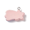 Opaque Resin Pendants RESI-M028-03E-2