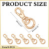 8Pcs Alloy Swivel Clasps HJEW-ME00048-2