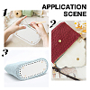 PU Leather Oval Bag Bottom FIND-PH0016-002B-7