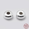 925 Sterling Silver Spacer Beads STER-L063-08A-S-1