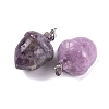 Natural Lepidolite Pendants G-Q172-08P-04-2