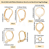 30Pcs 3 Styles 304 Stainless Steel Leverback Earring Findings STAS-BBC0009-24-2