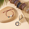 5 Rolls 5 Colors 18-Ply Cotton Twisted Cord OCOR-TA0003-86-7