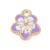 Alloy Enamel Pendants FIND-Z070-05G-06-1