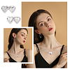 16Pcs 2 Style 316 Stainless Steel Locket Pendants STAS-DC0002-69-4
