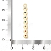 Brass Micro Pave Cubic Zirconia Pendants KK-A295-06C-G-3