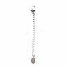 Tarnish Resistant 304 Stainless Steel Chain Extender X-STAS-N088-41P-2