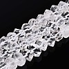 Natural Quartz Crystal Beads Strands G-N327-05-33-4