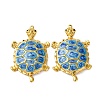 304 Stainless Steel Enamel Big Pendants STAS-L299-24G-02-1