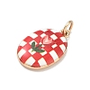 Printed Brass Pendants KK-CBA9B3D-02G-04-2