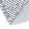 Aluminum Beaded Trim Mesh Ribbon Roll AW-N002-01P-3