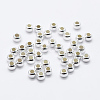 Anti-Tarnish Rhodium Plated 925 Sterling Silver Beads STER-K167-026C-P-2