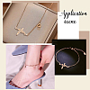 44Pcs 4 Colors Alloy Open Back Bezels Settings FIND-PH0003-03-4