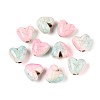 Crackle Opaque Acrylic Beads OACR-N152-02-1