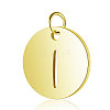 304 Stainless Steel Charms Ion Plating(IP) A-STAS-S105-T514G-I-1