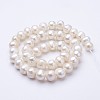 Natural Cultured Freshwater Pearl Beads Strands PEAR-F004-55-2