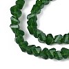 Opaque Glass Beads Strands GLAA-N019-4mm-17-4