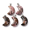 Natural Rhodonite Pendants G-F820-02L-06-1