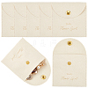 10Pcs Velvet Pouches with Snap Button ABAG-SP0001-42G-1