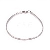 Tarnish Resistant 304 Stainless Steel Choker Necklaces and Bangles Jewelry Sets SJEW-L144-A03-P-5