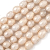 Natural Cultured Freshwater Pearl Beads Strands PEAR-D003-01D-13-2