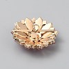 Alloy & Glass & Rhinestone Shank Buttons BUTT-WH0029-54B-2