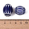 Handmade Millefiori Glass Barrel Beads LA-N002-18C-4