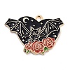 Halloween Alloy Enamel Pendants FIND-M019-02B-1