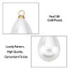 BENECREAT ABS Plastic Imitation Pearl Pendants KK-BC0010-75-5