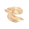 Alloy Cuff Bangles for Women BJEW-S166-01G-2