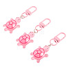 3Pcs Resin Tortoise Pendant Decorations HJEW-TA0001-39E-2