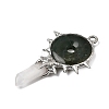 Natural Moss Agate Big Pendants G-G466-02P-13-2