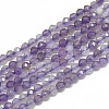 Natural Amethyst Beads Strands X-G-S300-34-2mm-1