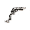 Retro 304 Stainless Steel Pendants STAS-I205-06AS-B-2