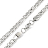 Non-Tarnish 201 Stainless Steel Figaro Chain Necklaces NJEW-I127-06A-P-1