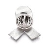 Awareness Ribbon Alloy Enamel Lapel Pins for Backpack Clothes JEWB-N009-03P-2