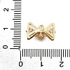 Brass Pave Cubic Zirconia Charms KK-Q048-13G-3