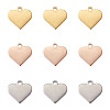 304 Stainless Steel Charms STAS-BT0001-03-2