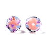 Transparent Acrylic Enamel Beads TACR-G040-01H-1