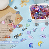 180Pcs 18 Style Electroplate Transparent Glass Bead EGLA-TA0001-15-6