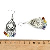 Gemstone Tassel Chandelier Earrings EJEW-JE07176-02-5