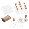 DIY Glass Bottle Pendants Making Kits DIY-YW0011-05-1