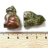 Natural Unakite Carved Figurines DJEW-L023-B09-3